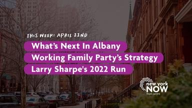 Next in Albany, Working Families Strategy, Larry Sharpe Runs
