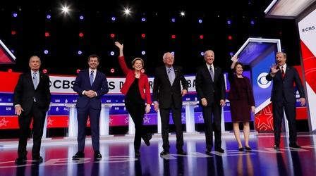 Video thumbnail: PBS NewsHour How 2020 Democrats are reacting to combative SC debate