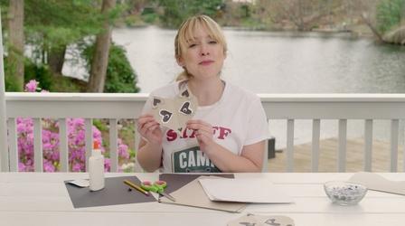 Video thumbnail: Camp TV Paper Heart Raccoon Craft