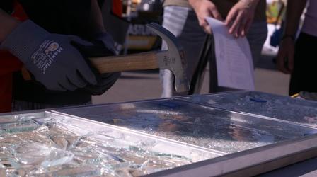 Video thumbnail: Student Spotlight Construction Career Day Welcomes Nearly 1,000 CCSD Students