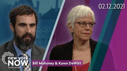 Video thumbnail: New York NOW Reporters Roundtable: Karen DeWitt, Bill Mahoney