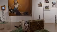 Artist Paints Herself Onto Typically White Narratives