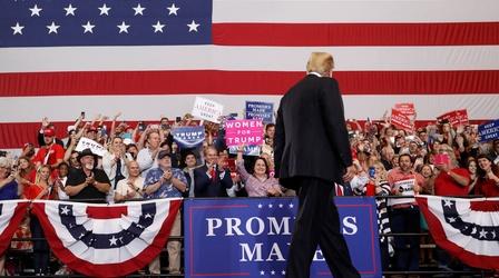 Video thumbnail: PBS NewsHour In Nashville, Trump bent and broke the truth