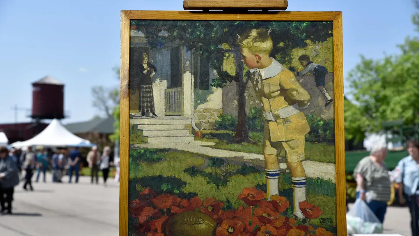 Appraisal: Andrew Loomis Illustration, ca. 1930