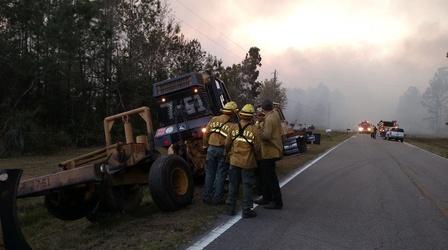 Video thumbnail: PBS NewsHour Florida is burning and it’s just the start of the dry season