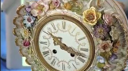 Video thumbnail: Antiques Roadshow Appraisal: Meissen Porcelain Clock, ca. 1885