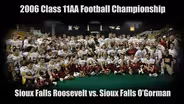 2006 11AA Football | SF Roosevelt vs. SF O'Gorman
