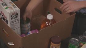 Video thumbnail: Here and Now Could Food Boxes Replace Food Stamps?