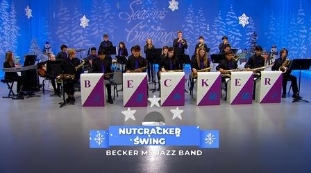 Video thumbnail: Student Spotlight WEB EXTRA:  Becker MS Jazz Band