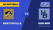 AR PBS Sports 2025 Softball State Championship - 6A