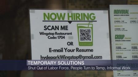 Video thumbnail: Chicago Tonight: Black Voices Unemployment Remains High for Chicago’s Black Residents