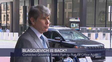 Video thumbnail: Chicago Tonight Illinois’ Disgraced Former Governor Tries to Make a Comeback