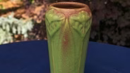 Appraisal: 1904 Van Briggle Vase with Opal & Amber