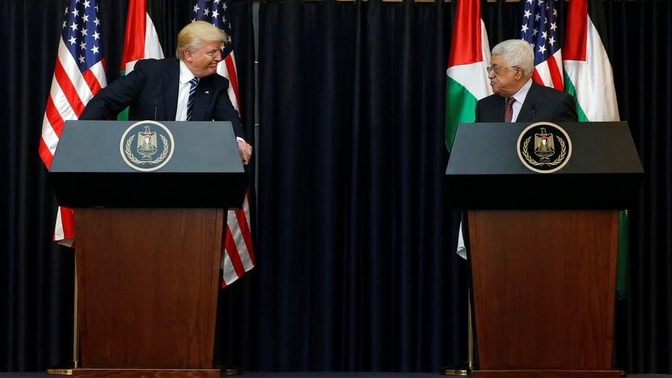 Trump expresses optimism for jumpstarting Mideast talks image