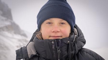 Video thumbnail: Greta Thunberg: A Year to Change the World Athabasca Glacier