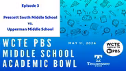 WCTE PBS Middle School Academic Bowl 2024 Ep.3