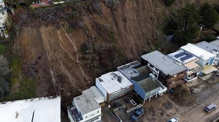 Video thumbnail: PBS NewsHour News Wrap: Floods and mudslides threaten Calif. communities