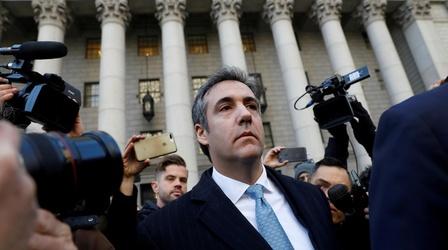Video thumbnail: PBS NewsHour Why Cohen's new admission is 'incredibly significant'