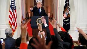Video thumbnail: PBS NewsHour Trump calls question about nationalism 'racist'
