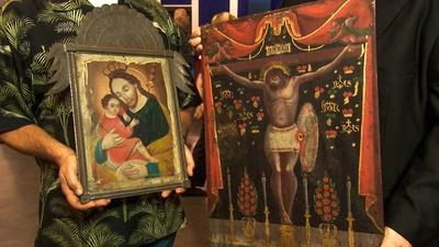 Appraisal: 19th C. Mexican & South American Paintings