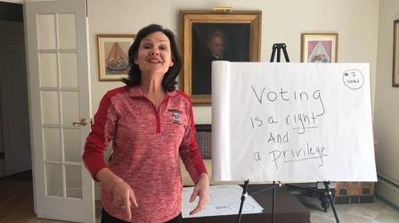 Video thumbnail: NJTV Learning Live Power to The People: Democracy - Sally Booth - Sixth Grade
