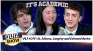 PLAYOFF: St. Albans, Langley and Edmund Burke