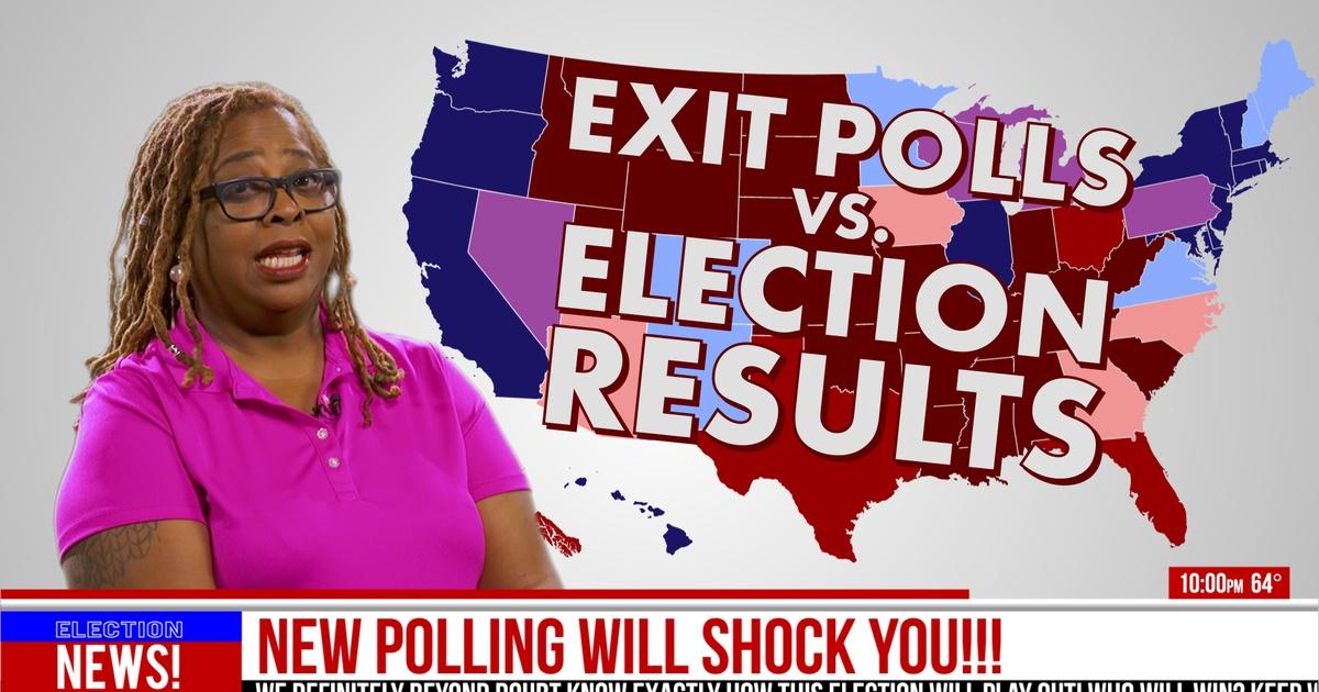 Simple Civics | Exit Polls vs. Election Results