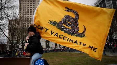 Video thumbnail: PBS NewsHour News Wrap: Texas judge blocks federal vaccine mandate
