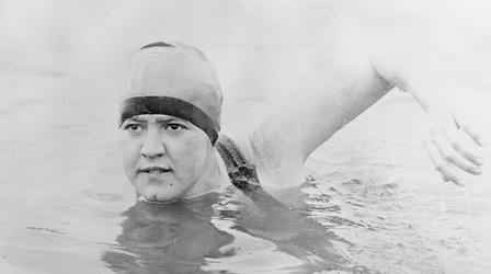 She was the First Woman to Swim Across the English Channel