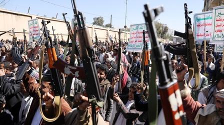 Video thumbnail: PBS NewsHour Biden administration lifts terrorist designation for Houthis