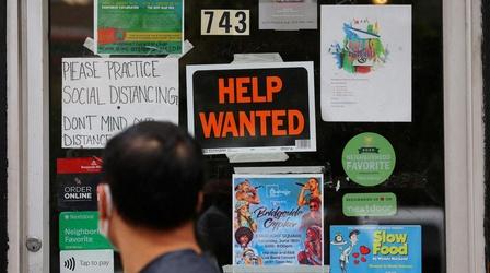 Video thumbnail: PBS News Hour News Wrap: Final jobs report before election released
