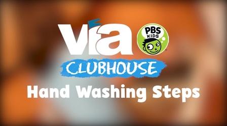 Video thumbnail: WVIA Special Presentations VIA Clubhouse Handwashing Steps