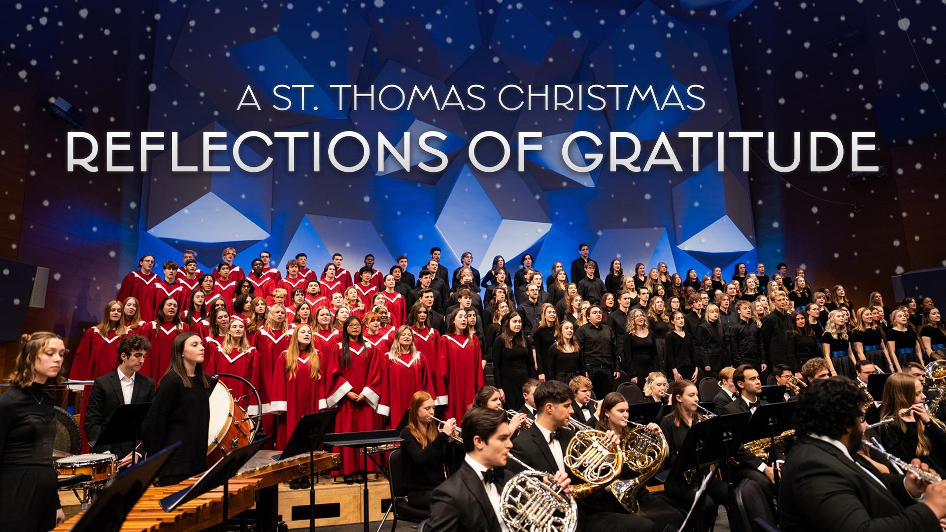 St. Thomas Christmas Reflections of Gratitude A St. Thomas Christmas