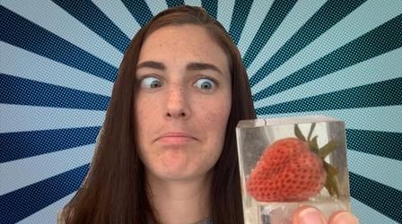 Video thumbnail: Reactions We Tried to Preserve a Strawberry Forever. Things Got…Ugly