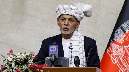 Video thumbnail: PBS NewsHour Afghanistan's former president on the Taliban takeover