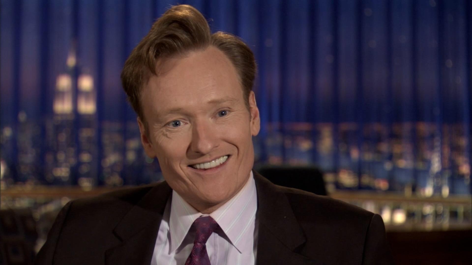 Conan O’Brien gets serious about silliness