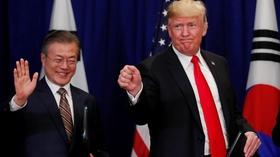 Video thumbnail: PBS NewsHour Trump, South Korea's Moon sound positive notes on the North