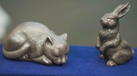 Video thumbnail: Antiques Roadshow Appraisal: Julius Rappoport Silver Rabbit Figurine, ca. 1880
