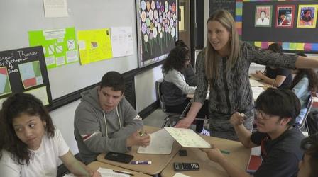 Video thumbnail: Golden Apple Awards for Excellence in Teaching & Leadership Golden Apple 2019 Fellow: Erin Unander