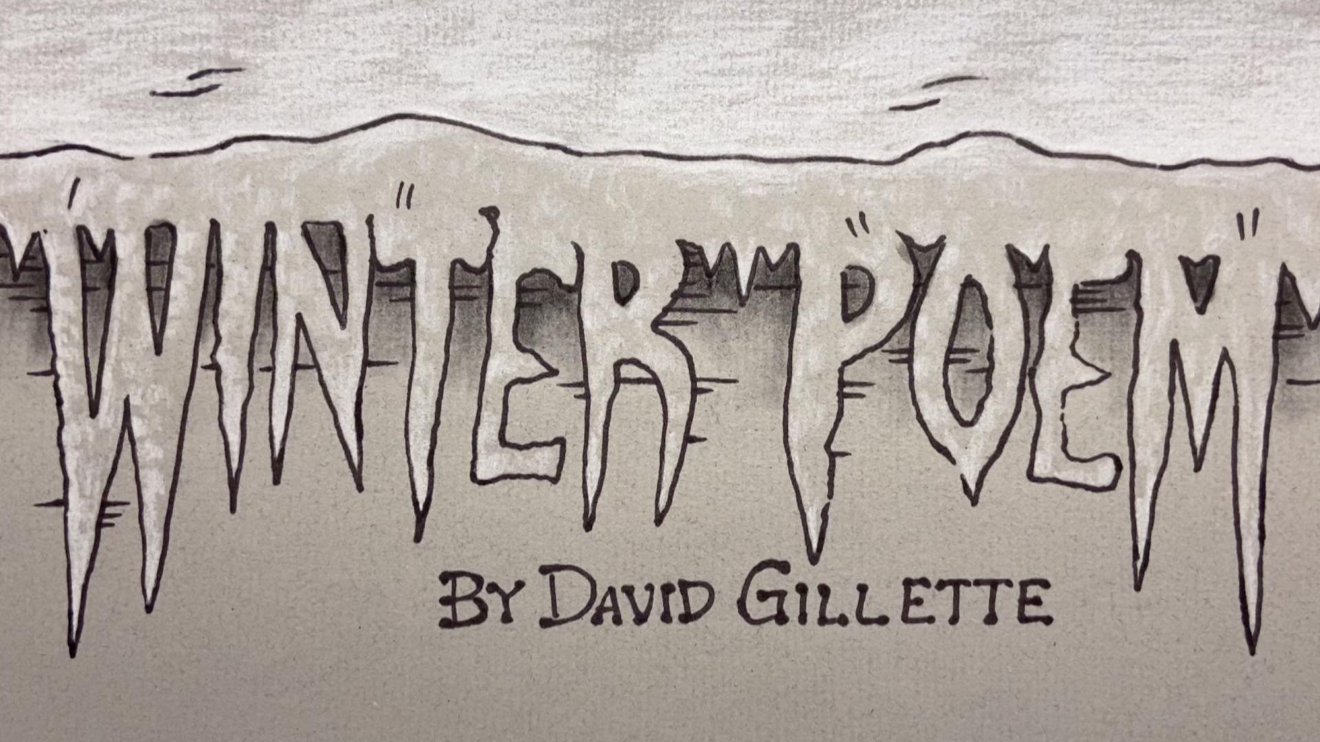 David Gillette Essay | Ice Dams