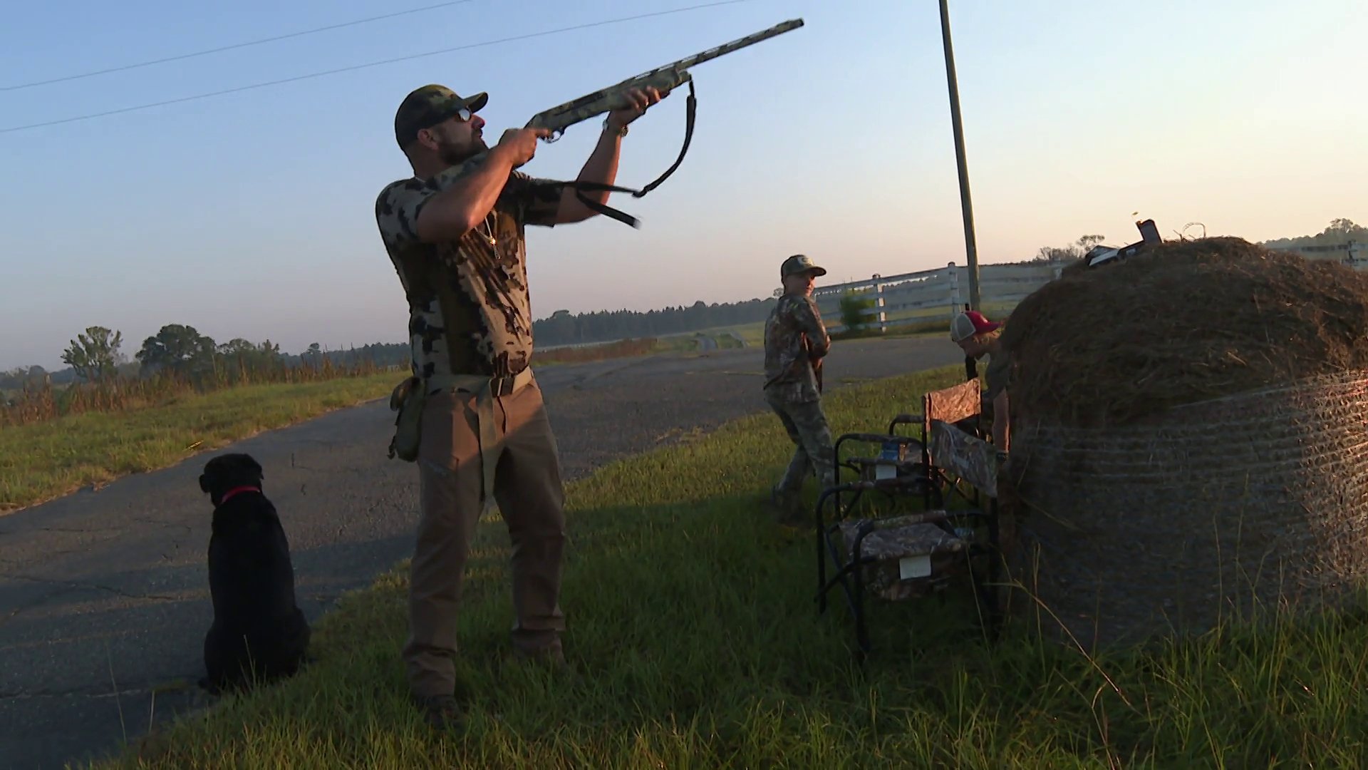 We hunt dove at Longleaf Plantation, then fish Bay St. Louis for trout, redfish, and blue catfish.