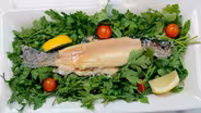 Salt Encrusted Trout