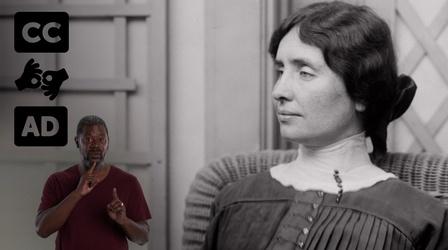 Video thumbnail: American Masters Helen Keller the suffragist [Audio Description]