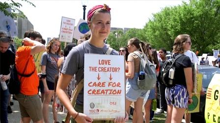 Video thumbnail: PBS NewsHour Rising conservative voices call for climate change action