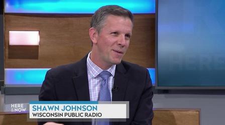 Video thumbnail: Here and Now Shawn Johnson on Republican Bills, Evers Vetoes and 2023