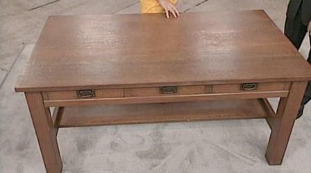 Video thumbnail: Antiques Roadshow Appraisal: Gustav Stickley Library Table, ca. 1902
