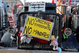 Demonstrators paralyze Canada's capital over COVID mandates