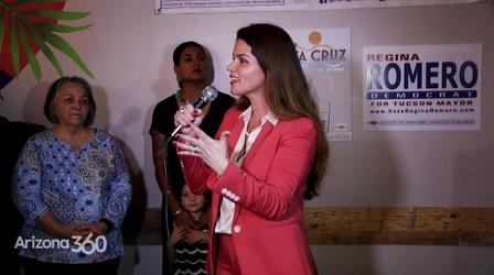 Video thumbnail: Arizona 360 Journalists’ roundtable,Regina Romero, free speech at the UA