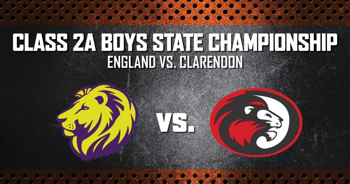 Arkansas PBS Sports Basketball 2A Boys England vs. Clarendon Season 2019 PBS