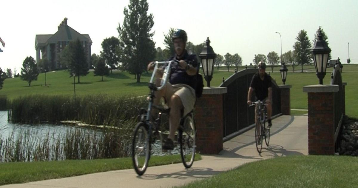 South Dakota Public Broadcasting PostcardWatertown Bike Trail PBS